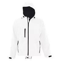 Kliknite za detalje - Sols Muška Softshell jakna sa kapuljačom Replay White veličina 3XL 46602