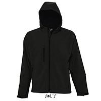 Kliknite za detalje - Sols Muška Softshell jakna sa kapuljačom Replay Black veličina 3XL 46602