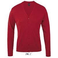 Kliknite za detalje - Muški džemper na kopčanje Sols Golden Men Red veličina XL 90011