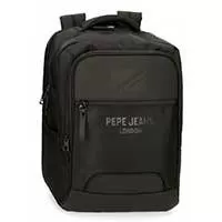 Kliknite za detalje - Ranac 44cm sa pregradama za laptop i tablet Pepe Jeans Bromley black 70625