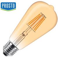 Kliknite za detalje - LED filament sijalica dimabilna toplo bela 6W LS-ST64FDA-WW-E27/6