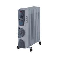 Kliknite za detalje - Uljni radijator sa ventilatorom Vorner VRF11-0579 11 rebara 2500W+400W