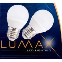 Kliknite za detalje - Dve LED sijalice E27 Lumax 5W G45 Toplo bela 6500K