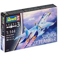 Kliknite za detalje - Revell Maketa aviona Suchoi SU-27 SM Flanker 1:144 RV03948/030