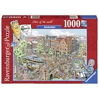 Kliknite za detalje - Ravensburger puzzle Cities of the world - Amsterdam 1000 delova RA19924