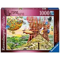 Kliknite za detalje - Ravensburger puzzle Fantazija - Flying home 1000 delova RA19652