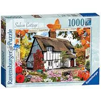 Kliknite za detalje - Ravensburger puzzle Kolekcija Country Cottage 10 - Sedum Cottage 1000 delova RA19651