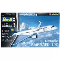 Kliknite za detalje - Revell maketa Avion Embraer 190 Lufthansa RV03937/090