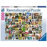 Kliknite za detalje - Ravensburger puzzle Smešne životinje 1000 delova RA19642