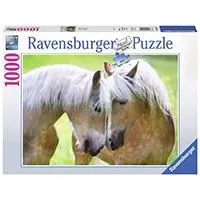 Kliknite za detalje - Ravensburger puzzle Art - Životinje - Konji - A Moment Together 1000 delova RA19485
