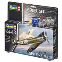 Kliknite za detalje - Revell maketa aviona sa priborom Model Set Spitfire Mk.II RV63959/5008