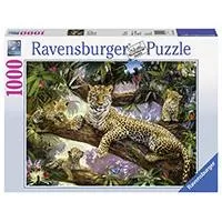 Kliknite za detalje - Ravensburger puzzle Životinje - Leopard Family 1000 delova RA19148