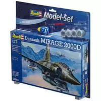 Kliknite za detalje - Revell maketa aviona sa priborom Model Set Mirage 2000D RV64893/5008