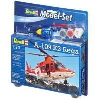 Kliknite za detalje - Revell maketa helikoptera sa priborom Model Set A-109 K2 Rega RV64941/5654