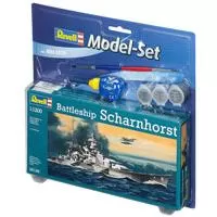 Kliknite za detalje - Revell maketa broda sa priborom Model Set Scharnhorst RV65136/5654