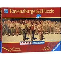 Kliknite za detalje - Ravensburger puzzle Art - Giuseppe Pellizza da Volpedo - Il Quarto Stato 1000 delova RA19006