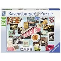 Kliknite za detalje - Ravensburger puzzle Coffee and cake 1500 delova RA16346
