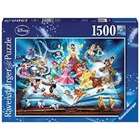 Kliknite za detalje - Ravensburger puzzle Disney - Čarobna knjiga bajki 1500 delova RA16318