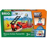 Kliknite za detalje - BRIO Smart Tech igračka Požar na železnici i vatrogasci 33976