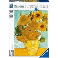 Kliknite za detalje - Ravensburger puzzle Art - Vincent Van Gogh - Sunflowers 1000 delova