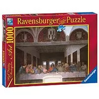 Kliknite za detalje - Ravensburger puzzle Art - Leonardo da Vinci - The Last Supper 1000 delova RA15776