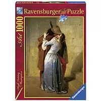 Kliknite za detalje - Ravensburger puzzle Art - Francesco Hayez -The Kiss 1000 delova RA15405