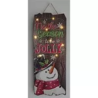 Kliknite za detalje - Svetleća Dekoracija - Jolly Christmas 20 x 50 cm