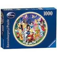 Kliknite za detalje - Ravensburger puzzle Disney - Čudesni Diznijev svet 1000 delova OKRUGLA RA15784