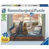 Kliknite za detalje - Ravensburger puzzle Window Buddies - Large Piece Format 500 delova velikog formata RA14903