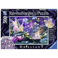 Kliknite za detalje - Ravensburger puzzle BRILLIANT - In the fairies forest 500 delova RA14882