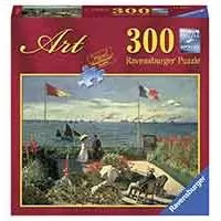 Kliknite za detalje - Ravensburger puzzle Art - Monet - La terrasse à Sainte-Adresse 300 delova RA14020