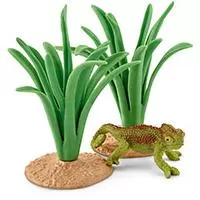Kliknite za detalje - Schleich Figurice Divlje životinje - Kameleon u žbunju 42324