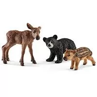 Kliknite za detalje - Schleich Figure Divlje životinje - Mladunci šumskih životinja 41457