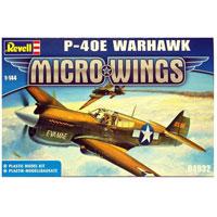 Kliknite za detalje - Revell maketa Micro Wings P 40E Warhawk RV04932