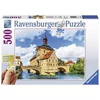 Kliknite za detalje - Ravensburger puzzle Nemačka - Gradska većnica u Bambergu 500 delova BIGGER PIECES RA13651