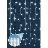 Kliknite za detalje - Svetleća LED zavesa 60x140cm sa 84 toplo belih LED