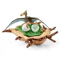 Kliknite za detalje - Schleich Figurice Dinosaurusi - Gnezdo Kecalkoatla 42349