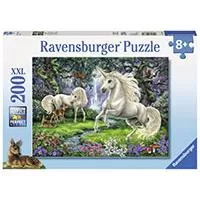 Kliknite za detalje - Ravensburger puzzle XXL - Životinje - Mysterious Unicorns 200 delova RA12838