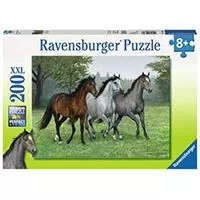 Kliknite za detalje - Ravensburger puzzle XXL - Životinje - Konji - Wild Trifecta 200 delova RA12632