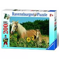 Kliknite za detalje - Ravensburger puzzle XXL - Životinje - Konji - Starline 200 delova RA12628