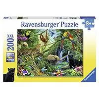 Kliknite za detalje - Ravensburger puzzle XXL - Životinje - Animals in the Jungle 200 delova RA12660