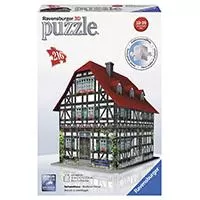 Kliknite za detalje - Ravensburger 3D puzzle Medieval House 216 delova RA12572