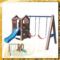 Kliknite za detalje - Dva tobogana i dve ljuljaske set - Jumbo 06102