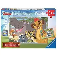 Kliknite za detalje - Ravensburger puzzle  Dečije puzle - 2x12 - Disney - Disney Junior - The Lion Guard  2x12 delova  RA07599
