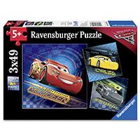 Ravensburger puzzle Dečije puzle - 3x49 - Disney - PIXAR - Cars 3  3x49 delova RA08026