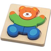 Viga drvena puzzla meda 50169 