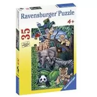 Kliknite za detalje - Ravensburger puzzle Dečije puzle - 35 - Životinje - Animal Kingdom  35 delova RA08601