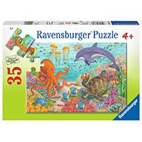 Ravensburger puzzle Dečije puzle - 35 - Životinje - Ocean Friends  35 delova RA08780