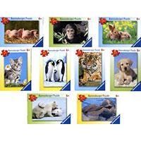 Ravensburger puzzle Dečije puzle - Mini Puzzle - Životinje - Animals  54 dela RA09430