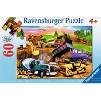 Kliknite za detalje - Ravensburger puzzle Dečije puzle - 60 - 1:1 - Construction Crowd - Gradilište 60 delova RA09525